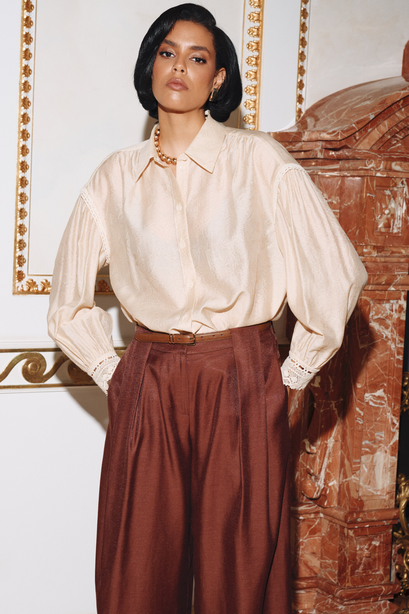 Рубашка KIARA в стиле smart casual 