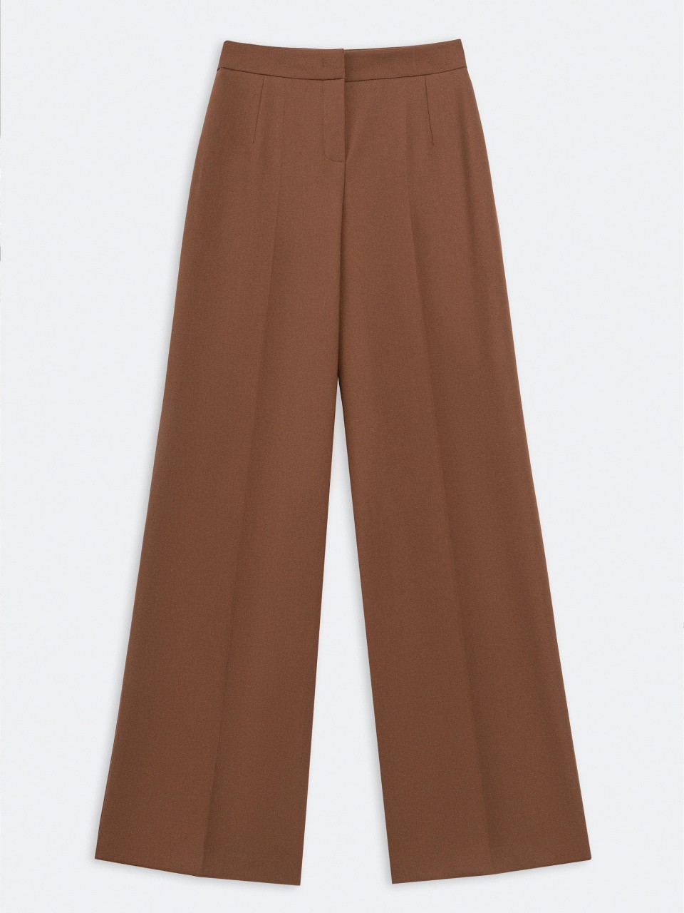 Костюмные брюки карамельного цвета